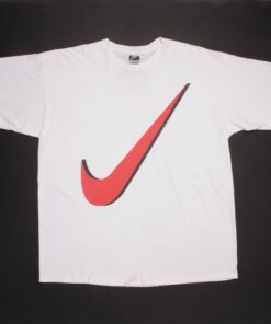 VINTAGE NIKE BIG SWOOSH TEE SHIRT 90S SIZE 2XL MADE IN USA VINTAGE NIKE BIG SWOOSH TEE SHIRT 90S SIZE 2XL MADE IN USA