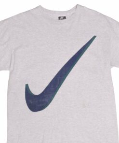 VINTAGE NIKE BIG SWOOSH TEE SHIRT 90S SIZE LARGE MADE IN USA VINTAGE NIKE BIG SWOOSH TEE SHIRT 90S SIZE LARGE MADE IN USA