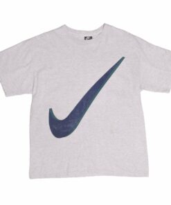 VINTAGE NIKE BIG SWOOSH TEE SHIRT 90S SIZE LARGE MADE IN USA VINTAGE NIKE BIG SWOOSH TEE SHIRT 90S SIZE LARGE MADE IN USA