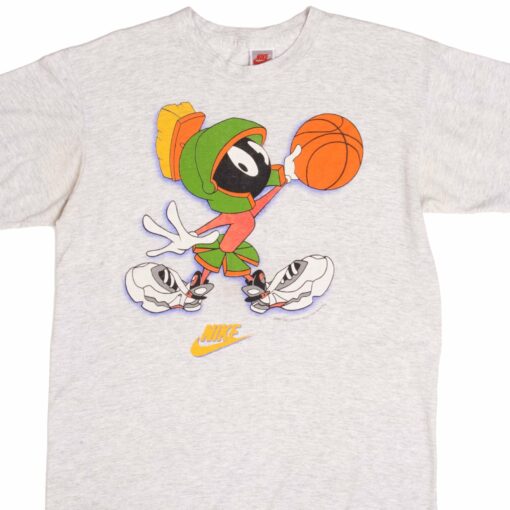 VINTAGE NIKE MARVIN THE MARTIAN LOONEY TUNES TEE SHIRT 1993 LARGE MADE IN USA