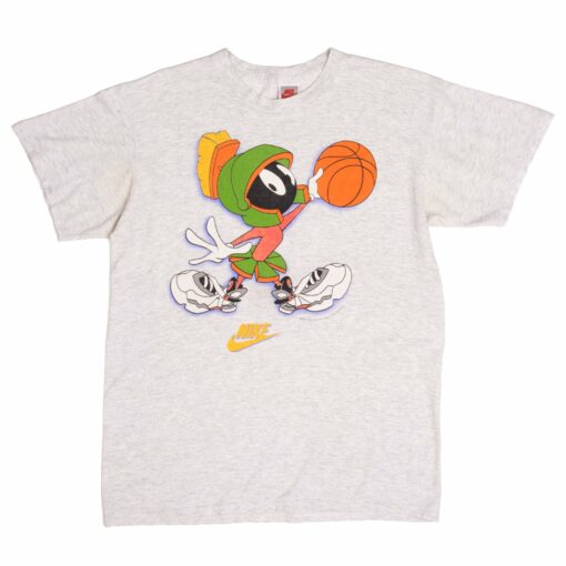 VINTAGE NIKE MARVIN THE MARTIAN LOONEY TUNES TEE SHIRT 1993 LARGE MADE IN USA