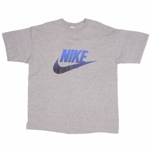 VINTAGE NIKE SWOOSH TEE SHIRT LATE 1980S SIZE 2XL MADE IN USA