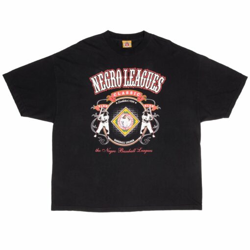 VINTAGE NLBM NEGRO LEAGUE BASEBALL MUSEUM 1997 TEE SHIRT SIZE 2XL MADE IN USA