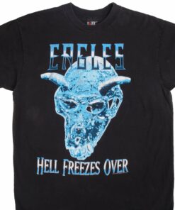 VINTAGE ORIGINAL EAGLES HELL FREEZES OVER TOUR TEE SHIRT 1995 SIZE XL MADE IN USA