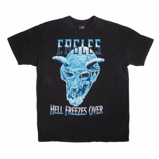 VINTAGE ORIGINAL EAGLES HELL FREEZES OVER TOUR TEE SHIRT 1995 SIZE XL MADE IN USA