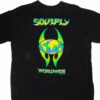 VINTAGE ORIGINAL SOULFLY WORLDWIDE TOUR TEE SHIRT 1999 SIZE XL MADE IN USA