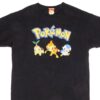 VINTAGE POKEMON DIAMOND & PEARL STARTERS 2007 TEE SHIRT