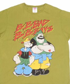 VINTAGE POPEYE BAD BOYS TEE SHIRT 1990 SIZE LARGE MADE IN USA VINTAGE POPEYE BAD BOYS TEE SHIRT 1990 SIZE LARGE MADE IN USA