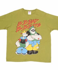 VINTAGE POPEYE BAD BOYS TEE SHIRT 1990 SIZE LARGE MADE IN USA VINTAGE POPEYE BAD BOYS TEE SHIRT 1990 SIZE LARGE MADE IN USA