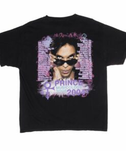 VINTAGE PRINCE TEE SHIRT Musicology Tour 2004