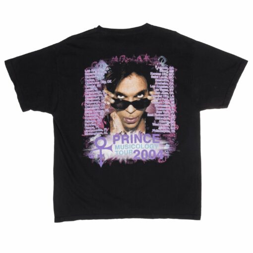 VINTAGE PRINCE TEE SHIRT Musicology Tour 2004