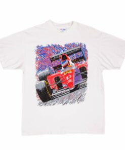 VINTAGE RACING F1 1993 WORLD CHAMPIONSHIP TEE SHIRT LARGE MADE IN USA VINTAGE RACING F1 1993 WORLD CHAMPIONSHIP TEE SHIRT LARGE MADE IN USA