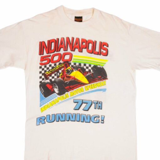 VINTAGE RACING F1 INDIANAPOLIS 500 1992 TEE SHIRT SIZE XL MADE IN USA