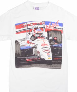 VINTAGE RACING FORMULA ONE NIGEL MANSELL TEE SHIRT 1994 VINTAGE RACING FORMULA ONE NIGEL MANSELL TEE SHIRT 1994