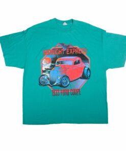VINTAGE RACING MIDNIGHT EXPRESS 1933 FORD COUPE TEE SHIRT SIZE 2XL MADE IN USA VINTAGE RACING MIDNIGHT EXPRESS 1933 FORD COUPE TEE SHIRT SIZE 2XL MADE IN USA