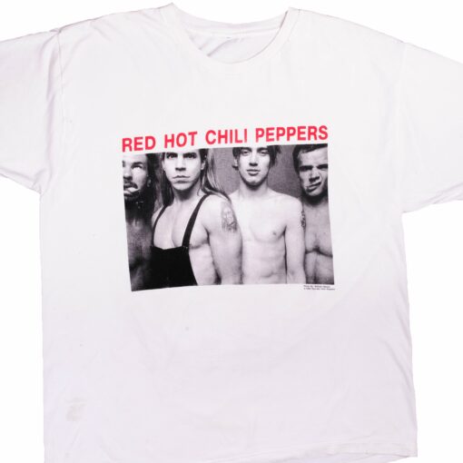 VINTAGE RED HOT CHILI PEPPERS TEE SHIRT 1990
