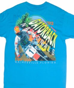 VINTAGE SIGNED AMA MOTOCROSS GATORBACK NATIONAL 1992 TEE SHIRT LARGE MADE USA VINTAGE SIGNED AMA MOTOCROSS GATORBACK NATIONAL 1992 TEE SHIRT LARGE MADE USA