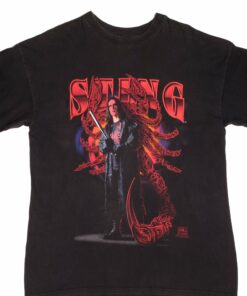 VINTAGE STING WCW NWO WRESTLING TEE SHIRT VINTAGE STING WCW NWO WRESTLING TEE SHIRT