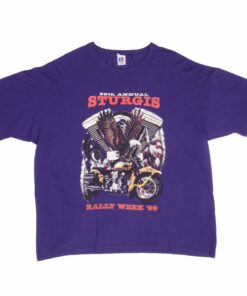 VINTAGE STURGIS ANNUAL RALLY WEEK 1999 TEE SHIRT SIZE 2XL MADE IN USA