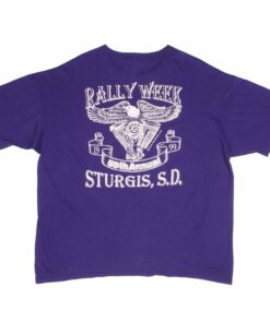 VINTAGE STURGIS ANNUAL RALLY WEEK 1999 TEE SHIRT SIZE 2XL MADE IN USA