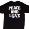 VINTAGE STUSSY PEACE AND LOVE TEE SHIRT