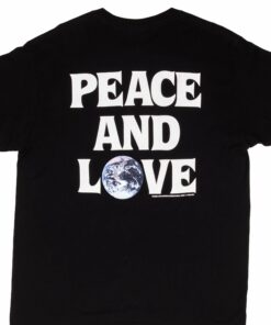 VINTAGE STUSSY PEACE AND LOVE TEE SHIRT VINTAGE STUSSY PEACE AND LOVE TEE SHIRT
