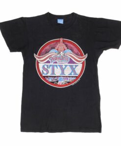 VINTAGE STYX ROCK TOUR 1981 TEE SHIRT SIZE SMALL MADE IN USA