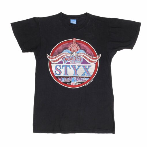 VINTAGE STYX ROCK TOUR 1981 TEE SHIRT SIZE SMALL MADE IN USA