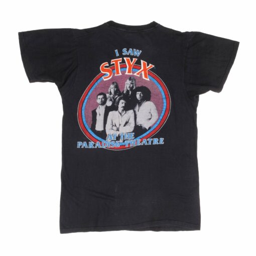 VINTAGE STYX ROCK TOUR 1981 TEE SHIRT SIZE SMALL MADE IN USA