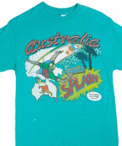 VINTAGE SURFING AUSTRALIA SURF TEE SHIRT 1990S