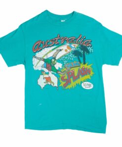 VINTAGE SURFING AUSTRALIA SURF TEE SHIRT 1990S