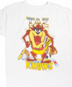 VINTAGE TAZ LOONEY TUNES TEE SHIRT 1990 SIZE XL MADE IN USA VINTAGE TAZ LOONEY TUNES TEE SHIRT 1990 SIZE XL MADE IN USA