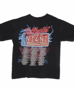 VINTAGE TED NUGENT MILLENIUM MADMAN TEE SHIRT 1990S