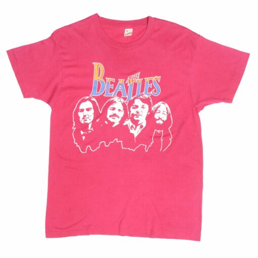 VINTAGE THE BEATLES TEE SHIRT SIZE MEDIUM 1980S MADE IN USA