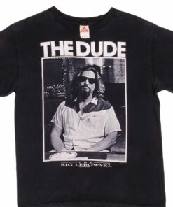 VINTAGE THE DUDE THE BIG LEBOWSKI 1998 MOVIE TEE SHIRT VINTAGE THE DUDE THE BIG LEBOWSKI 1998 MOVIE TEE SHIRT