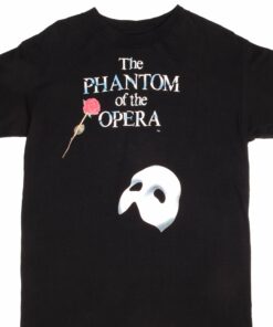 VINTAGE THE PHANTOM OF THE OPERA TEE SHIRT 1990S LARGE MADE IN USA VINTAGE THE PHANTOM OF THE OPERA TEE SHIRT 1990S LARGE MADE IN USA