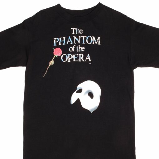 VINTAGE THE PHANTOM OF THE OPERA TEE SHIRT 1990S LARGE MADE IN USA