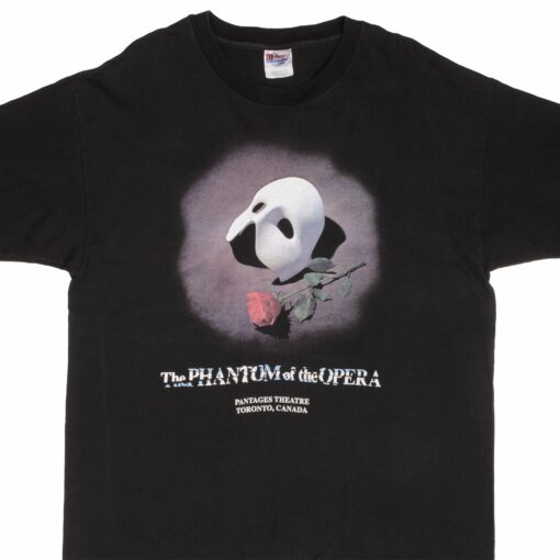 VINTAGE THE PHANTOM OF THE OPERA TORONTO CANADA TEE SHIRT 1990S