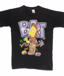VINTAGE THE SIMPSONS BART GRAFFITI TEE SHIRT 1990S SIZE MEDIUM MADE IN USA VINTAGE THE SIMPSONS BART GRAFFITI TEE SHIRT 1990S SIZE MEDIUM MADE IN USA