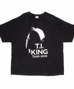 VINTAGE T.I. TI KING TOUR 2006 RAP TEE SHIRT