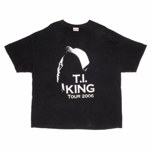 VINTAGE T.I. TI KING TOUR 2006 RAP TEE SHIRT