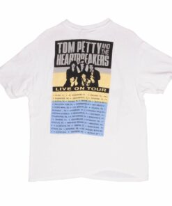 VINTAGE TOM PETTY AND THE HEARTBREAKERS 1989 TEE SHIRT LARGE MADE IN USA 2 VINTAGE TOM PETTY AND THE HEARTBREAKERS 1989 TEE SHIRT LARGE MADE IN USA 3