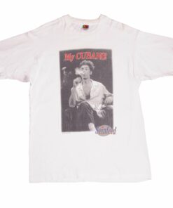 VINTAGE TV SHOW SEINFELD KRAMER MY CUBANS TEE SHIRT 1993 SIZE XL MADE IN USA VINTAGE TV SHOW SEINFELD KRAMER MY CUBANS TEE SHIRT 1993 SIZE XL MADE IN USA
