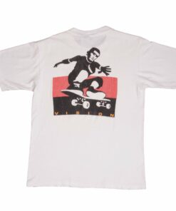 VINTAGE VISION STREETWEAR SKATE 1988 TEE SHIRT VINTAGE VISION STREETWEAR SKATE 1988 TEE SHIRT