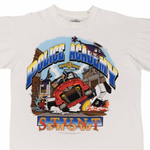 VINTAGE WARNER BROS WORLD AUSTRALIA STUNT SHOW 1995 TEE SHIRT