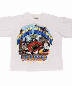 VINTAGE WARNER BROS WORLD AUSTRALIA STUNT SHOW 1995 TEE SHIRT VINTAGE WARNER BROS WORLD AUSTRALIA STUNT SHOW 1995 TEE SHIRT
