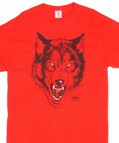 VINTAGE WCW NWO WOLF WRESTLING TEE SHIRT 1990S VINTAGE WCW NWO WOLF WRESTLING TEE SHIRT 1990S
