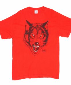 VINTAGE WCW NWO WOLF WRESTLING TEE SHIRT 1990S 2 VINTAGE WCW NWO WOLF WRESTLING TEE SHIRT 1990S 3