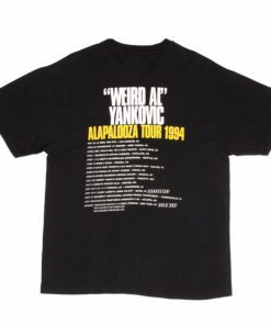 VINTAGE WEIRD AL YANKOVIC ALAPALOOZA TOUR 1994 TEE SHIRT 3