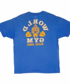VINTAGE WORLD GYM WAIKIKI HAWAII TEE SHIRT 1990S 3